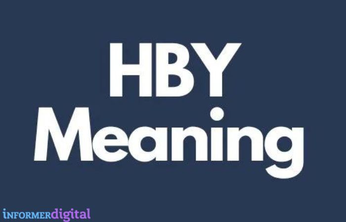 What is hby meaning?